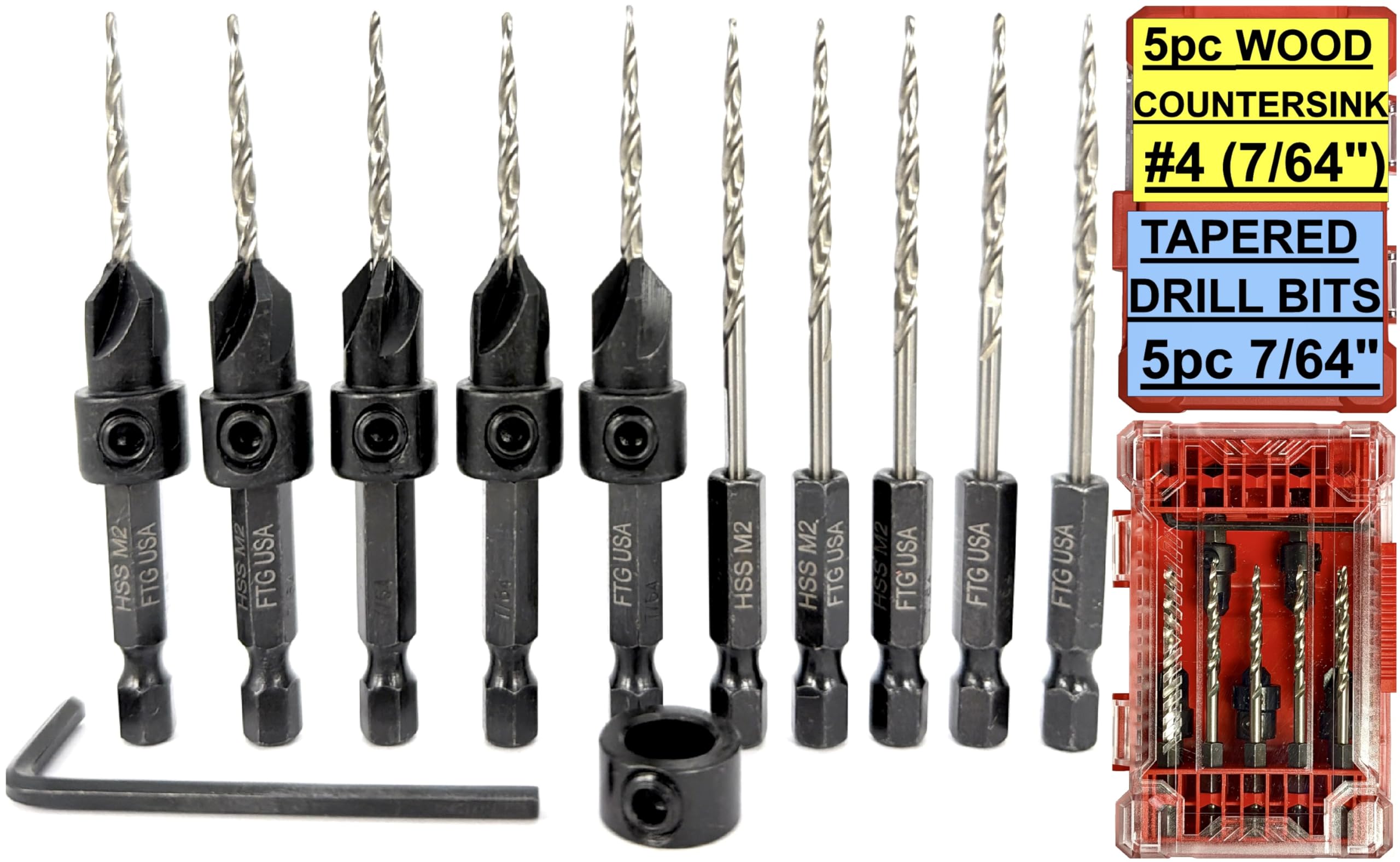 Same Size Multiple Countersinks